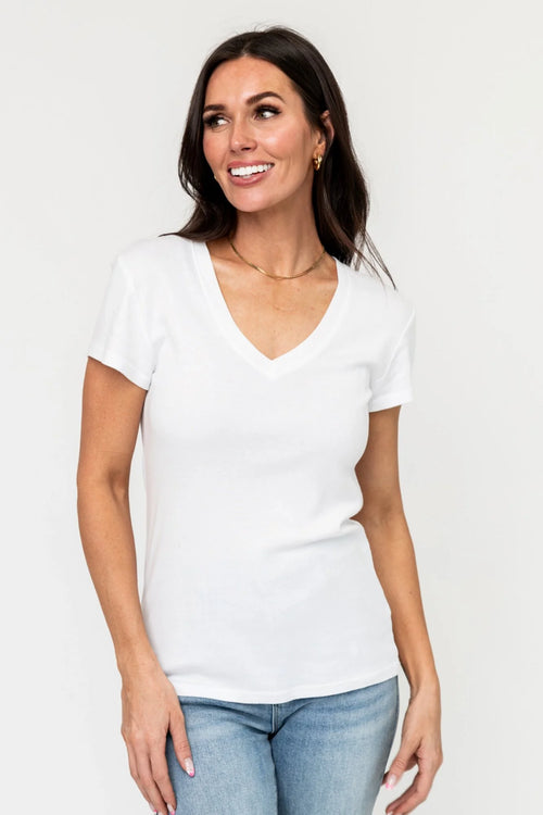 Obsidian Phoenix Core V-Neck – Essential Luxe Series