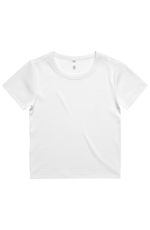 Obsidian Phoenix Contour Rib Tee – Luxe Organic Fit