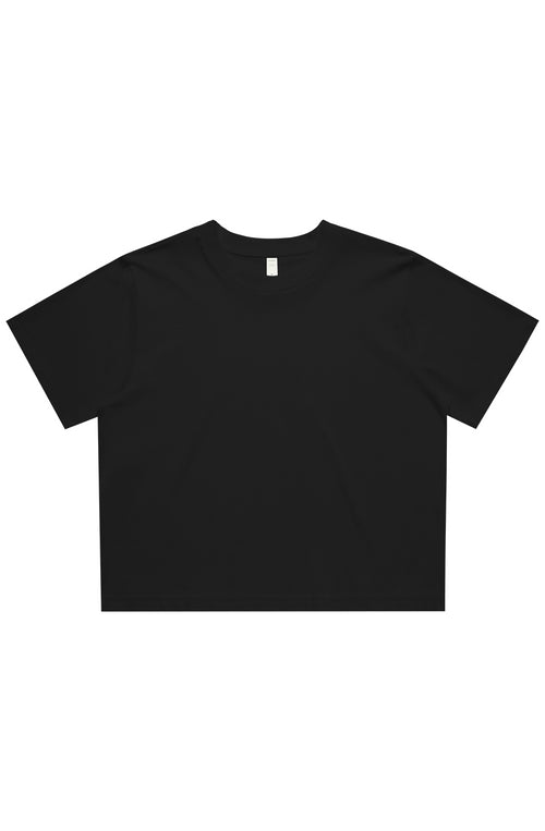 Obsidian Phoenix Dripform Crop Tee