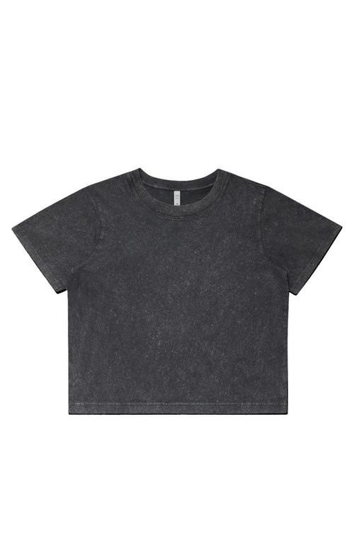 Obsidian Phoenix MineralCut Crop Tee – UrbanForm Drop