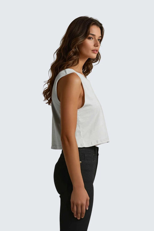 Obsidian Phoenix Blade Crop Tank – FemmeCore Fit