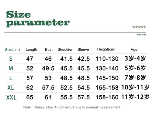 Obsidian Phoenix Kids' Luxury Double-Head Zipper Hoodie - 355gsm Retro Washed Thick Warm Hooded Sweater Jacket