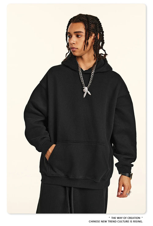 Obsidian Phoenix 345GSM Fleece Hoodie