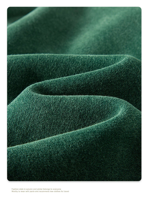 Obsidian Phoenix Kids' Luxury Double-Head Zipper Hoodie - 355gsm Retro Washed Thick Warm Hooded Sweater Jacket