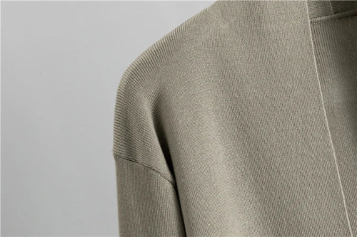 Celestial Comfort 3-Piece Knitted Tracksuit - Cardigan, Sweater, and Pants, Vintage Fashion Set - Celestial Comfort Clothing