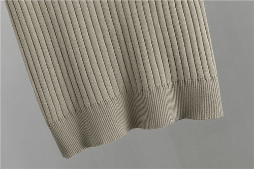 Celestial Comfort 3-Piece Knitted Tracksuit - Cardigan, Sweater, and Pants, Vintage Fashion Set - Celestial Comfort Clothing