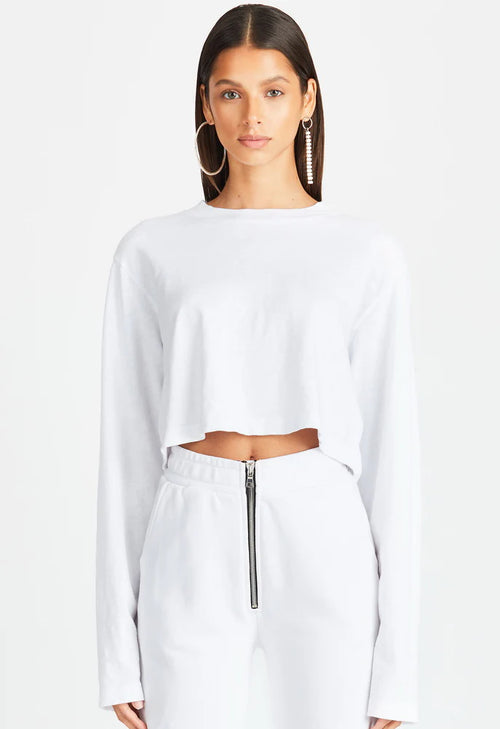 Obsidian Phoenix Axis Crop L/S Tee – StreetLayer Edition