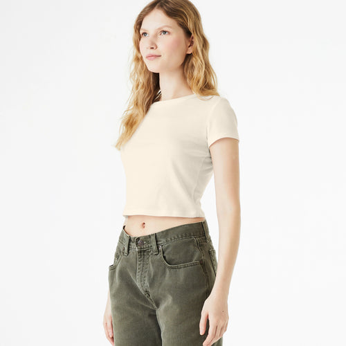 Obsidian Phoenix Blade Rib Crop Top