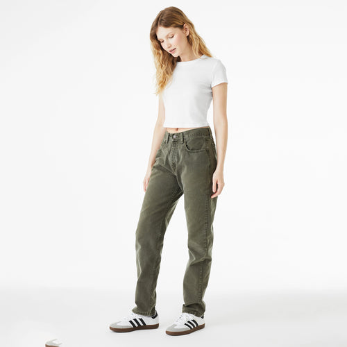 Obsidian Phoenix Blade Rib Crop Top