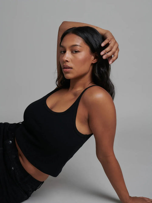 Cotton Streetwear Crop Top