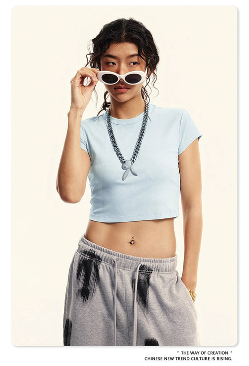 Obsidian Phoenix Raw Street Crop Tee – Urban Edge Fit