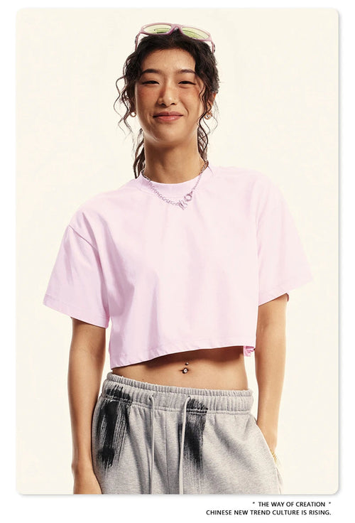 Obsidian Phoenix Raw Street Crop Tee – Urban Edge Fit